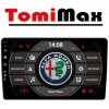 TomiMax Alfa Romeo Giulietta Android 14 autorádio s WIFI, GPS, USB, BT HW výbava: QLED 8 Core 4GB+64GB PX HIGH - iba displej A