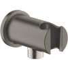 Podomietkový vývod Grohe Rainshower s držiakom sprchy kartáčovaný hard graphite 26658AL0