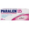 PARALEN 125 tbl 125 mg (blis.) 1x20 ks