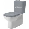 DURAVIT D-Code - WC kombi misa, Vario odpad, s HygieneGlaze, alpská biela 21180920002