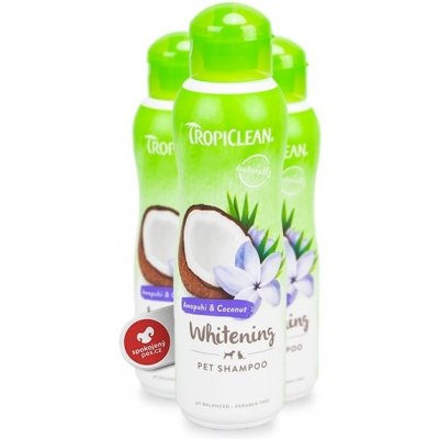 Tropiclean Shampoo White Coat na bielu srsť 355 ml