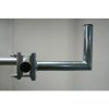 WFmetal Držák antény na balkón, galvanický zinek, délka 25cm K25B42