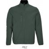 SOL´S FACTOR / Pánska fleecová bunda - forest green S