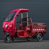 Elektrická nákladná trojkolka Leramotors Cargo G1 1000W s kabínou - Tuk Tuk červená