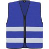 Korntex Cologne Unisex bezpečnostná vesta na zips KX217 Royal Blue