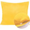 Darymex SATÉNOVÁ OBLIEČKA NA VANKÚŠ 50X60 CM ŽLTÁ