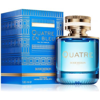 Boucheron Quatre En Bleu parfumovaná voda dámska 100 ml tester od 47,9 € -  Heureka.sk