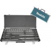 Makita D-42385 Sada vrtákov a sekáčov SDS-Plus, 10 dielna