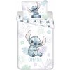 Jerry Fabrics obliečky Lilo and Stitch Ohana White 140x200 70x90