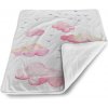 Sablio Detská deka pre bábätko Růžové mraky - 90x120 cm