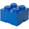 Lego úložný box 4 - modrý