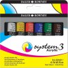Daler Rowney System3 sada akrylových farieb 6 ks 22 ml