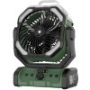 Holdcarp Ventilátor Rechargeable DoubleMotor WaterSpray Fan