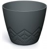 Kvetináč 15,8cm uhoľný plastový DARE160-446U ARECO PROSPERPLAST