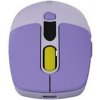 Canyon MW-26, 2v1 bezdrôtová optická myš Bluetooth / 2.4 GHz, tichá, 6 tlačidiel, 800/1200/1600/2400 DPI, fialová CNS-CMSW26V