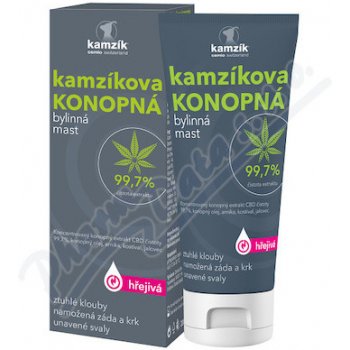 Cemio Kamzíkova konopná mast hřejivá 200 ml