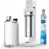 Brita sodaTRIO Carbonator Set biela / výrobník sódy / 1x CO2 plyn / 1x sklenená fľaša / 1x nerezová fľaša (118 365)