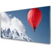 Skleneny obraz Balón vrcholy hor zima 100x50 cm