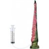Sinnovator Dagon Depth Training Tentacle Dildo Cum Tube Medium, prémiové silikónové dildo 44,5 x 3,3–7 cm
