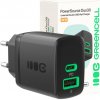 GREEN CELL Greencell PowerSource Duo30 30W 1xUSB-C 1xUSB-A PD 3.0 QC 4.0+ sieťová nabíjačka čierna
