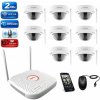 Amiko Wifi 8 kamerový set, FullHD 2Mpix, Dome (3200K8) (Amiko)