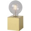 Lucide | Lucide 20500/05/01 - LED stolná lampa CUBICO 1xE27/5W/230V mosaz | LC1409