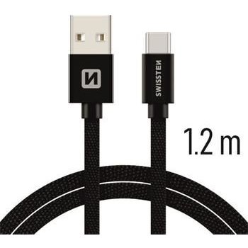 Swissten 71521201 USB - USB-C, 1,2m, černý
