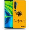 Picasee silikónový prehľadný obal pre Xiaomi Mi Note 10 (Pro) - I am fine