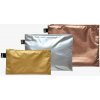 Loqi Metallic taštičky na zips 3 ks tone in tone
