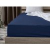 Textilomanie Bavlnená plachta s gumou Standard námornícka modrá 90x200