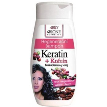 BC Bione regeneračný šampón Macadamia Oil Keratin Kofein 250 ml