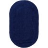 Najkoberce Kúpeľňový koberček Javo Cotton granátový ovál 50x80 cm