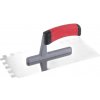 Hladítko profi nerez, zubové 280x130mm, gumená rúčka - Z12