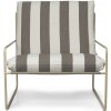 Ferm Living Desert Stripe hnedé / kašmírové