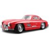 Bburago Mercedes Benz 300 SL 1954 červený 1:24