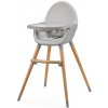 Stolička na kŕmenie KINDERKRAFT FINI 2 šedá