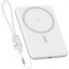 BOSTE POWER BANK INDUKČNÉ NABÍJANIE MAGSAFE S KÁBLOM PD 20W, VÝKONNÝ USB-C