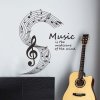 IZMAEL Samolepka na stenu/Tapeta Music 52 x 42