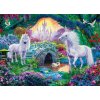 Puzzle Eurographics Puzzle Jednorožci v rozprávkovej ríši XL 500 dielikov (628136253635)