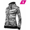 MALFINI CAMO ZIPPER C20 Mikina dámska C203214 M 32 camouflage gray