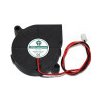 Ventilátor 5015, radiálny, 12V, 2 piny, FAN5015122