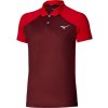 Pánske tričko Mizuno Stargazer Shadow Short Sleeve Polo Sun Dried Tomato S