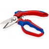 Uhlové elektrikárske nožnice 160 mm Knipex 95 05 20 SB 95 05 20 SB