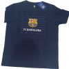 Fan-shop Tričko BARCELONA FC Emblem marino velikost: XXL