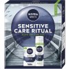 Darčeková sada NIVEA MEN Sensitive Care Ritual Pena na holenie 200ml, Voda po holení 100ml