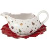 Villeroy & Boch Porcelánový omáčnik s podomáčnikom Toy´s Delight, 0,5 l