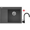 Akčný set Sinks RIM 650 P Titanium + batéria VITALIA černá