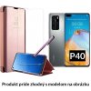 Otváracie Púzdro Luxria Clear View pre Huawei - Ružové pre Huawei: P40