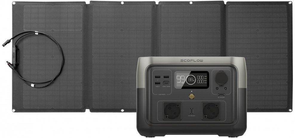 EcoFlow River 2 Max + solárny panel 160 W