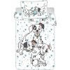 Jerry Fabrics Súprava posteľnej bielizne Disney 101 šteniatok dalmatína 100 x 135 cm prikrývka + vankúš 40 x 60 cm, 100 % bavlna, so zipsom
